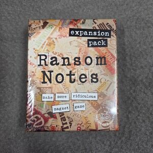Very Special Games Ransom Notes Expansion Pack Party Game New Sealed 17+